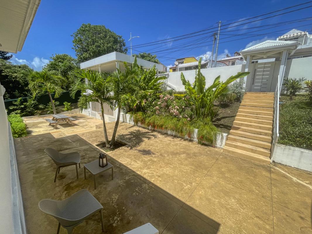 48 Location villa piscine vue mer ilet Gosier Guadeloupe_entree